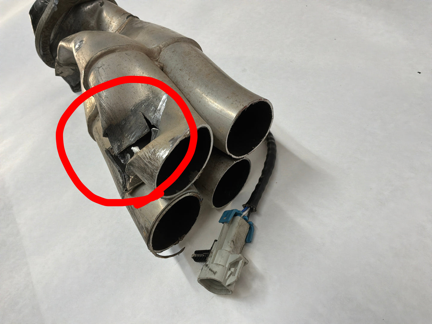 2005 Pontiac GTO Kooks Long Tube Exhaust Headers DAMAGED