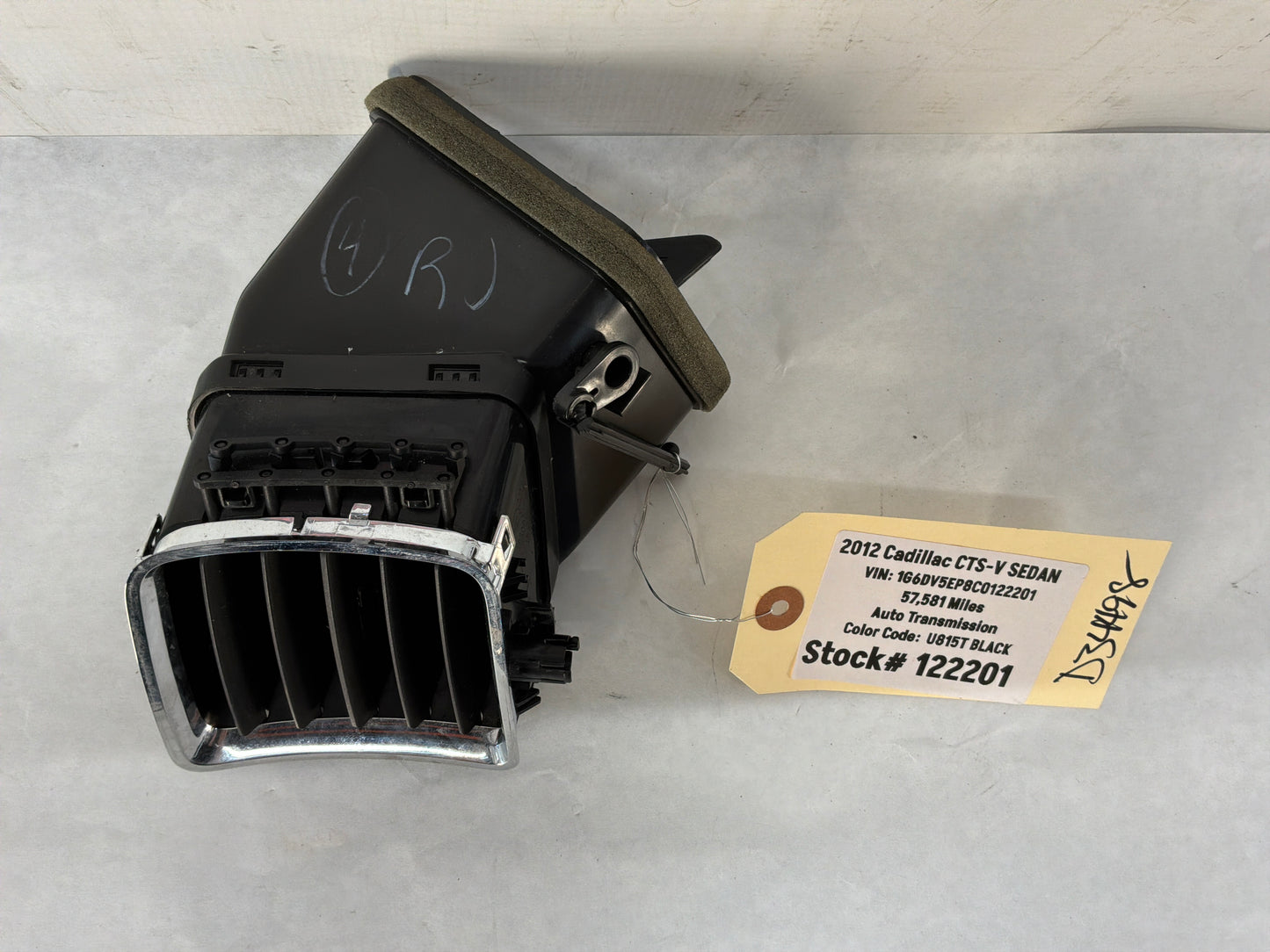 Dash vent - Day's Parts Yard