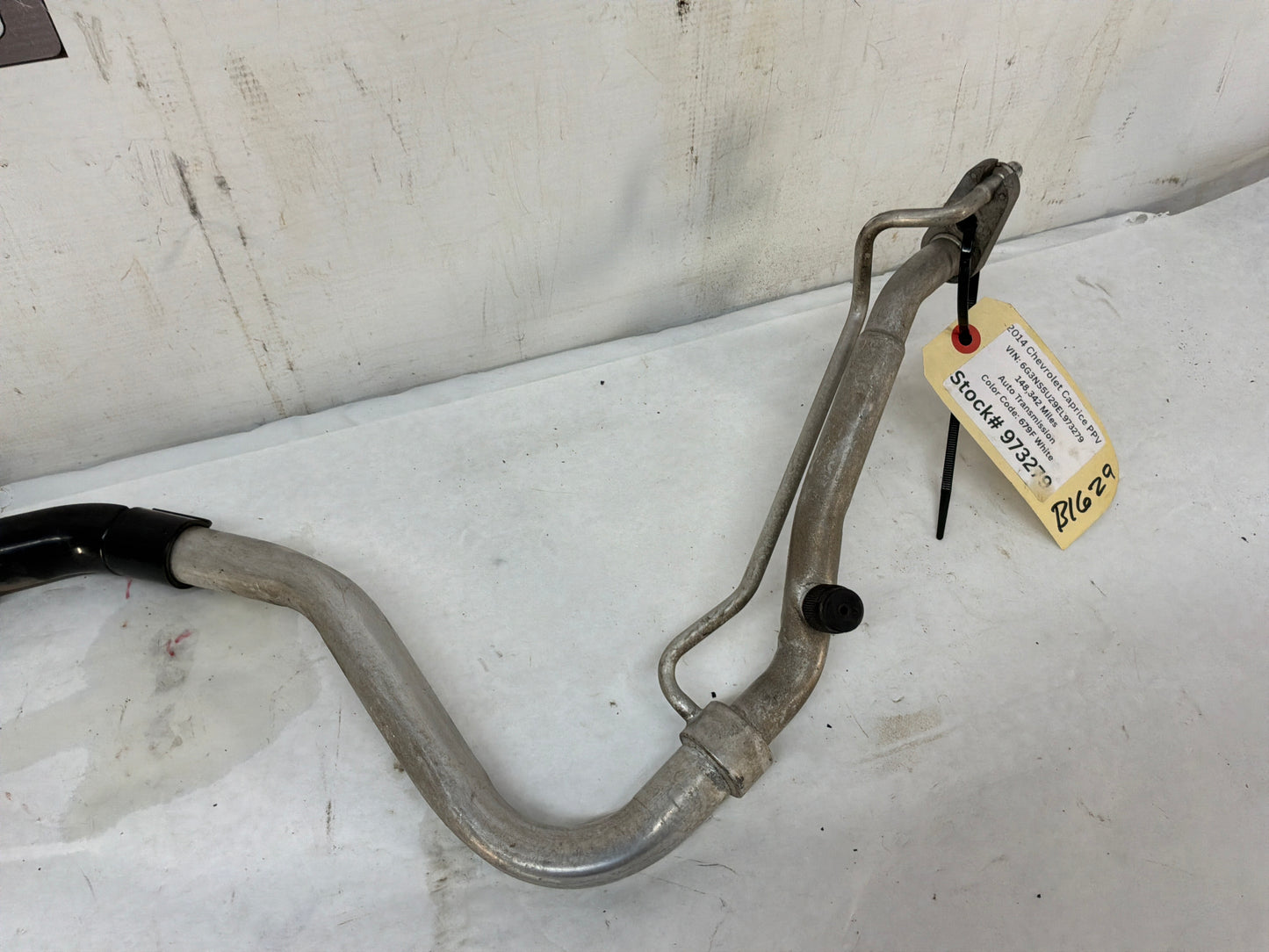 2014 Chevy Caprice PPV AC Air Conditioner Line Hose Tube OEM