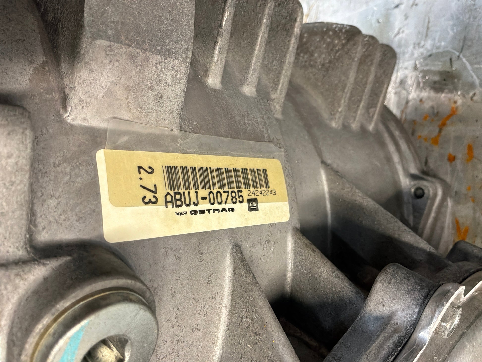 Rear differential - Day's Parts Yard