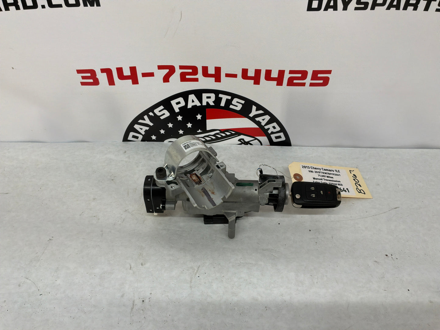 2013 Chevy Camaro 1LE Ignition Assembly w/ Key OEM