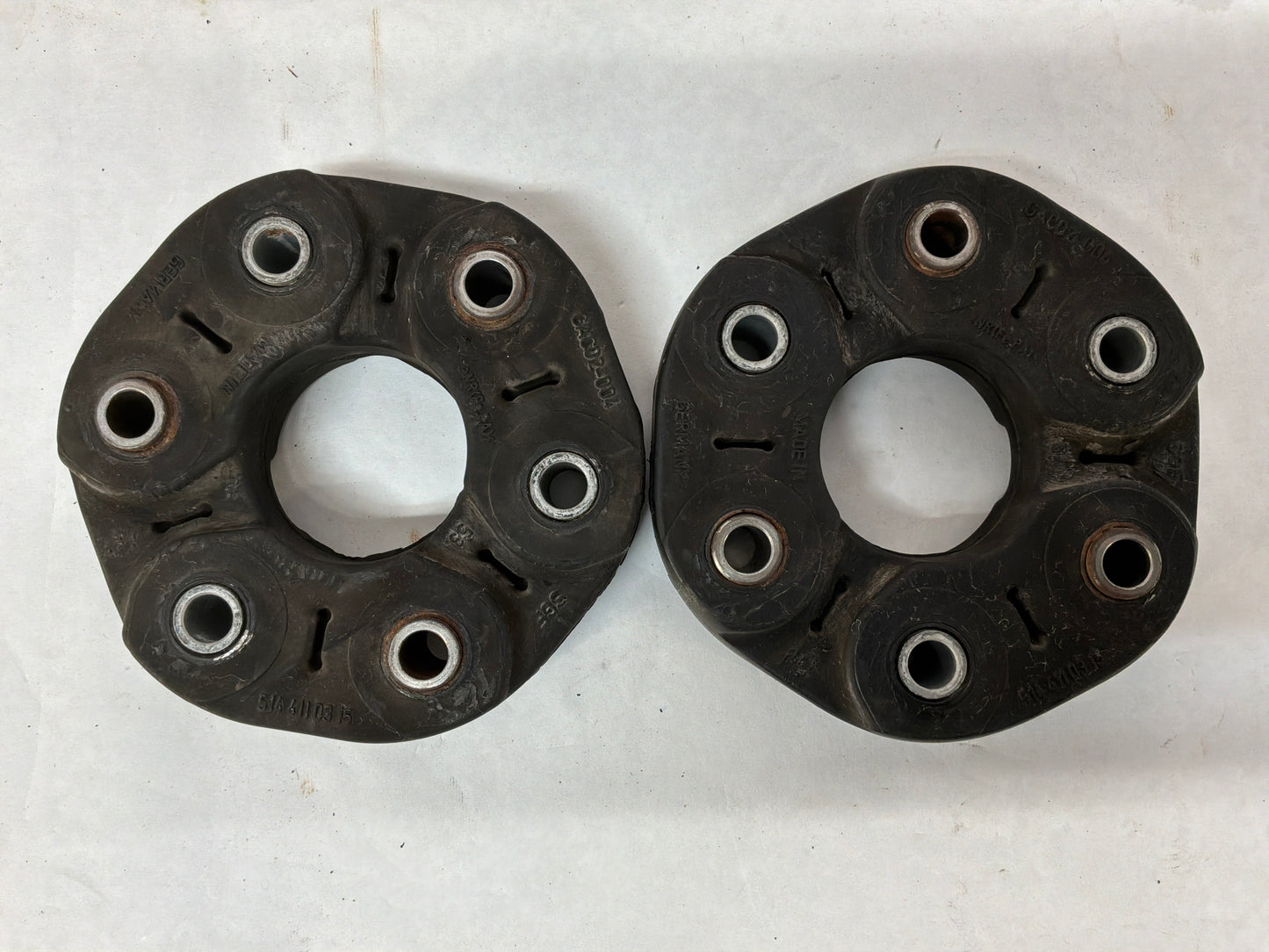 2014 Chevy Camaro SS Driveshaft Drive Shaft Rubber Couplers Isolators OEM