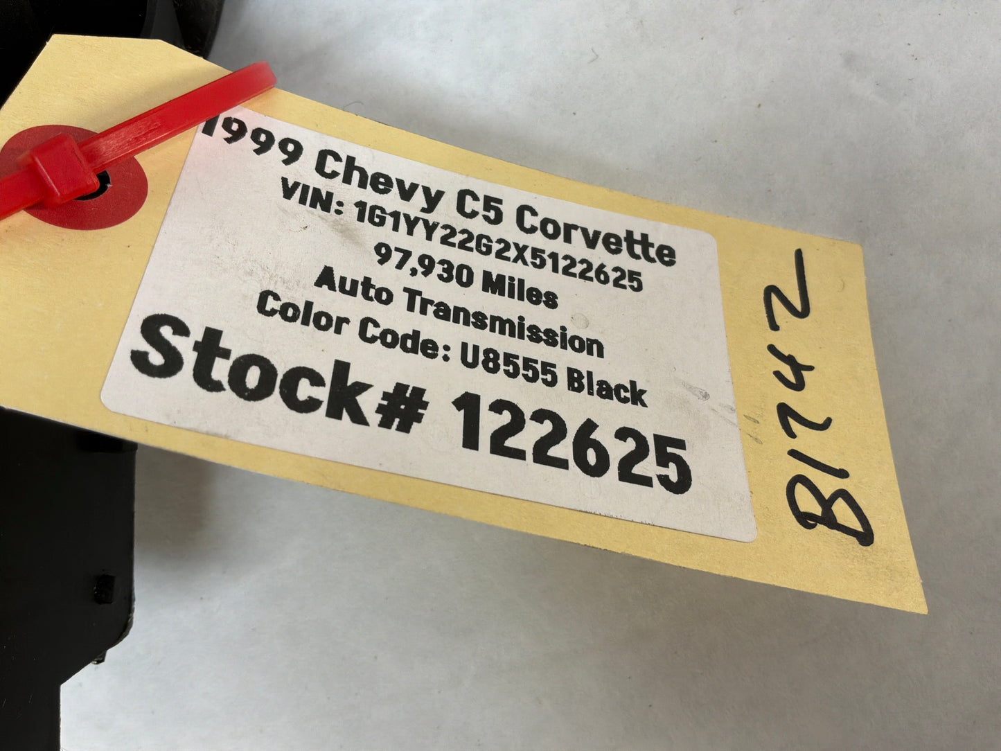 1999 Chevy C5 Corvette RH Passenger Interior Door Handle OEM