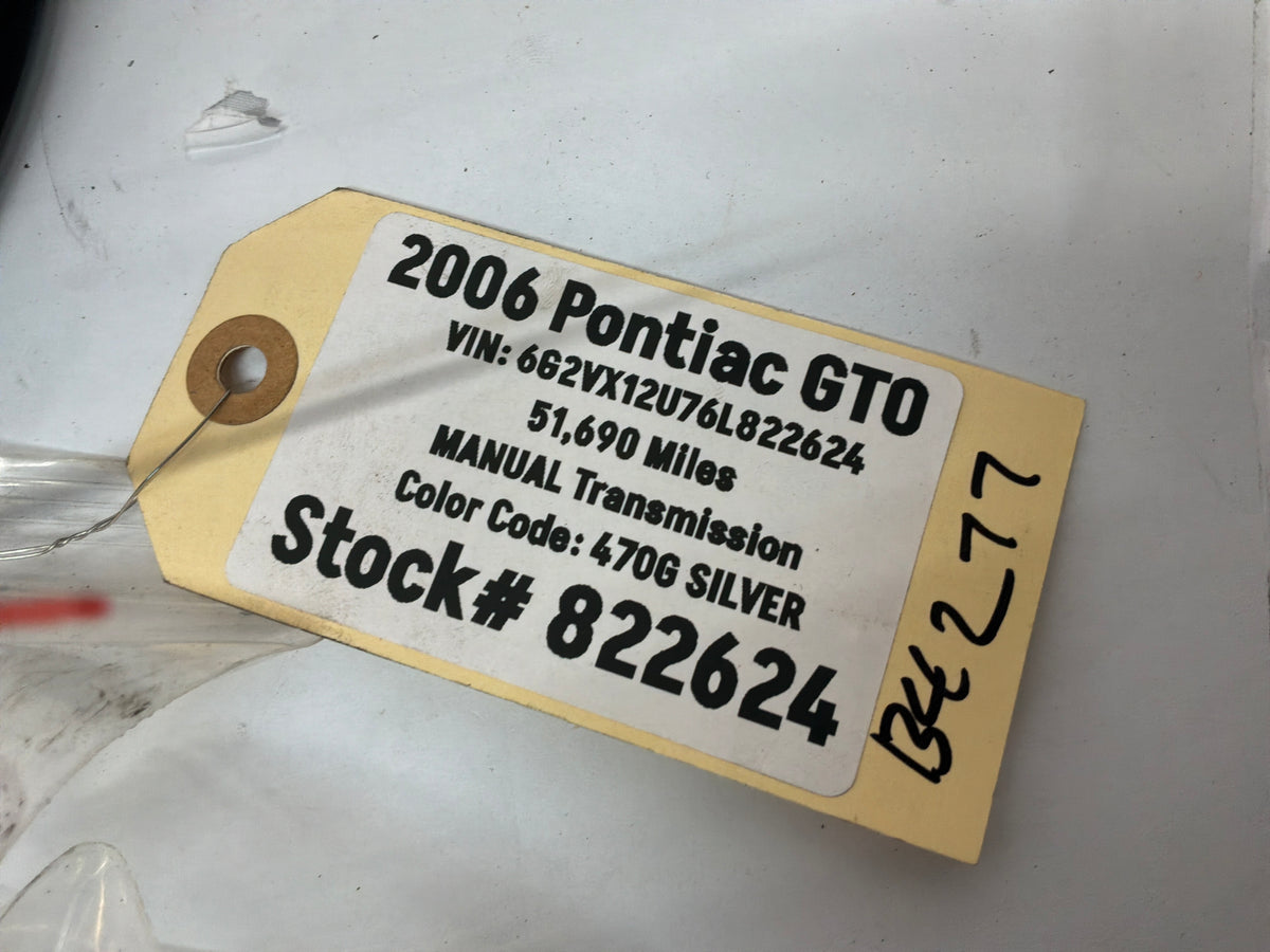 2006 Pontiac GTO Emergency Parking Brake Pad Shoe Assembly Hardware OEM