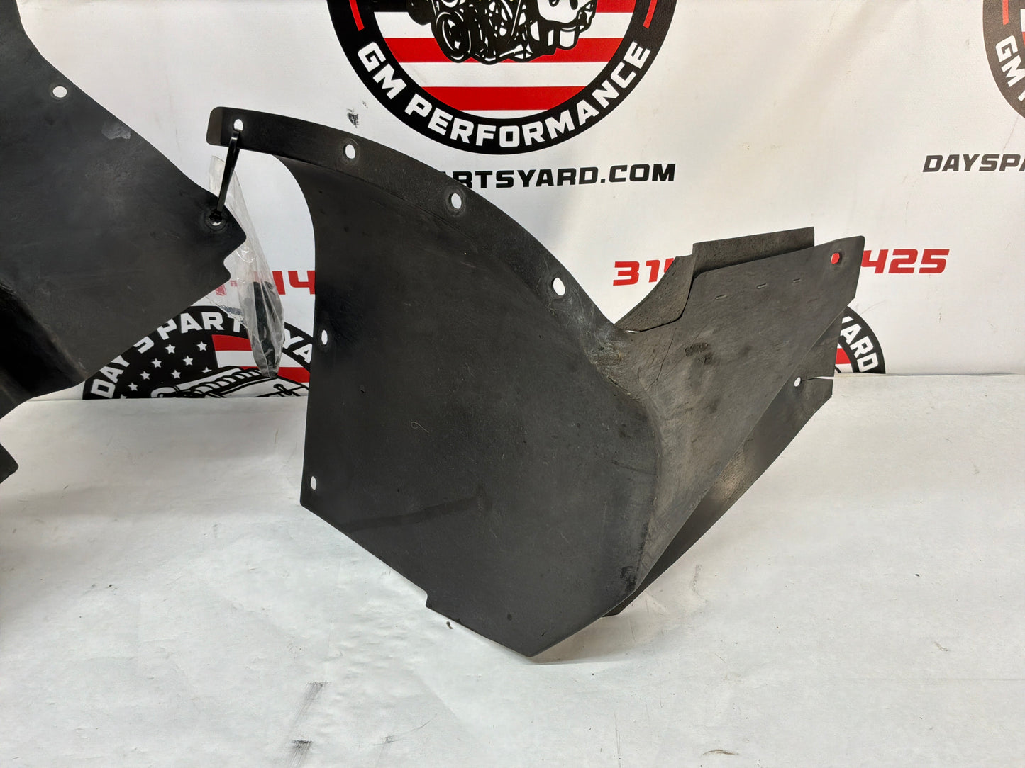 2007 C6 Corvette Convertible LH Driver Front Fender Wheel Well Liner House OEM