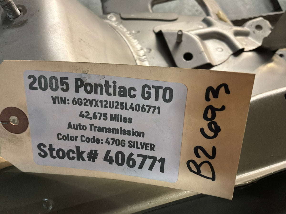 2005 Pontiac GTO Radiator Core Support Front End Bracket Brace Frame OEM