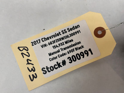2017 Chevy SS Sedan Radiator Cooling Fan Motor Module OEM