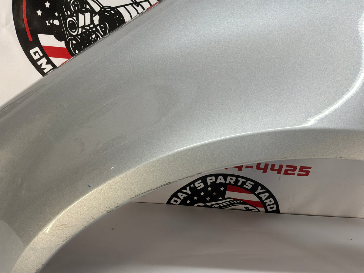 2014 Chevy SS Sedan LH Driver Front Fender Silver OEM
