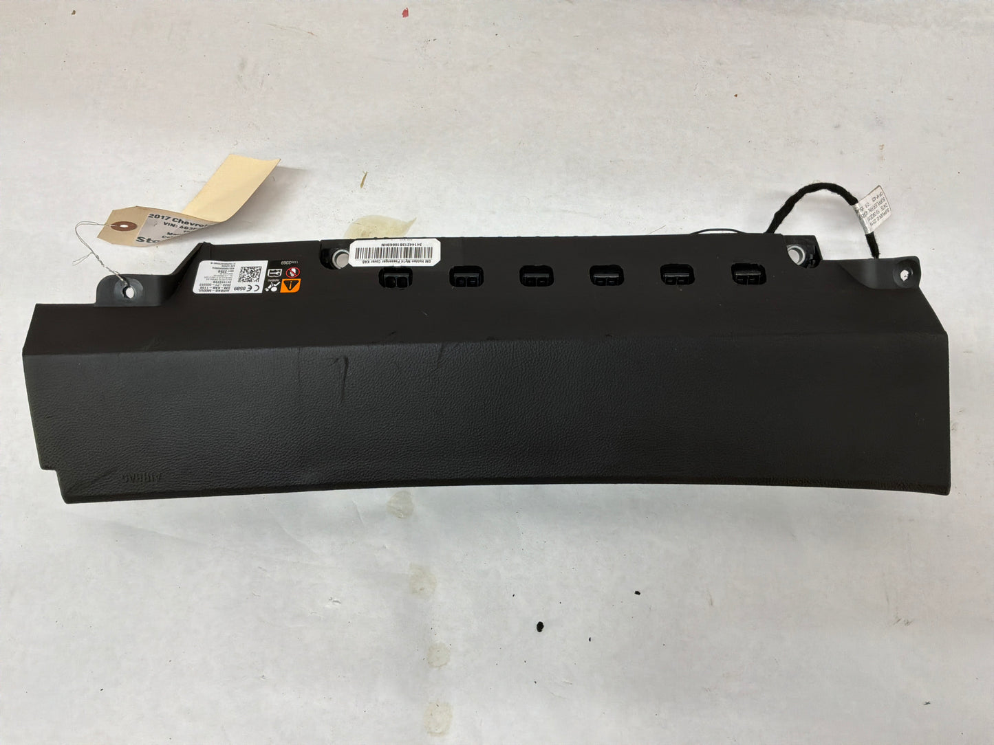 2017 Chevy SS Sedan RH Passenger Lower Knee Dash Airbag Bag OEM