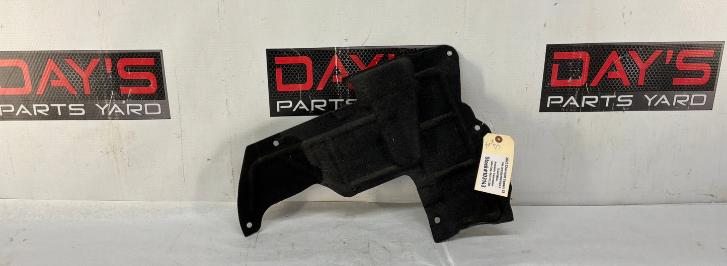 2023 Chevy Camaro SS LH Driver Front Fender Splash Shield Wheel House Liner Guard OEM