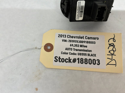 2013 Chevy Camaro Heads Up Display HUD Adjustment Switch Button Control OEM