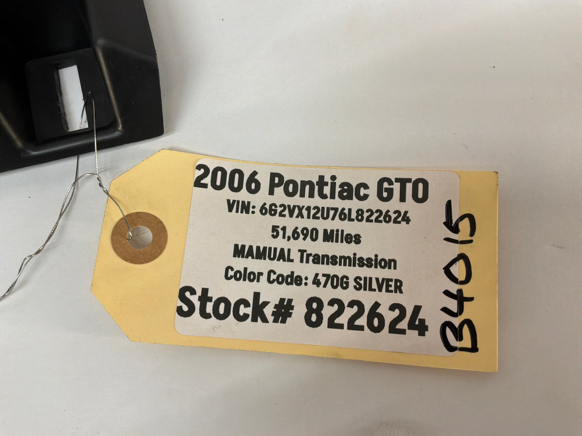 2006 Pontiac GTO Instrument Panel Lower Trim OEM