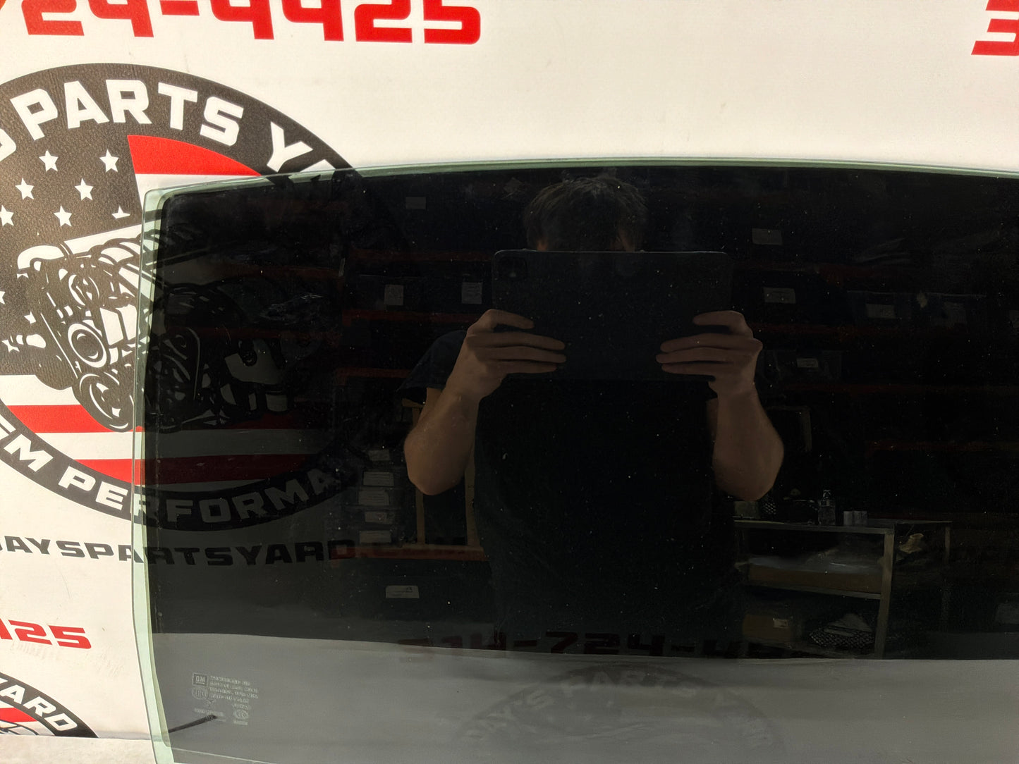 2017 Chevy SS Sedan RH Passenger Rear Door Window Glass OEM