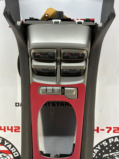 2013 Chevy Camaro ZL1 Center Console Arm Rest w/ Auxiliary Gauges OEM