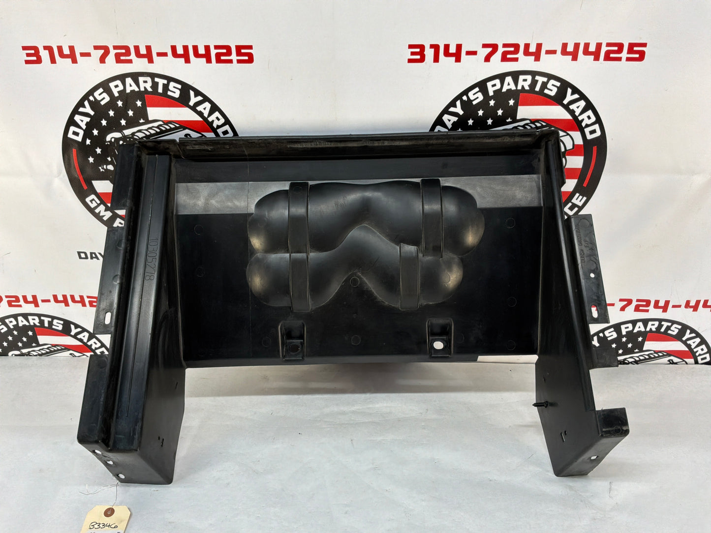 2007 C6 Corvette Convertible Radiator Air Dam Baffle Assembly OEM