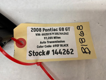 2008 Pontiac G8 GT RH Passenger Rear Interior Door Handle OEM