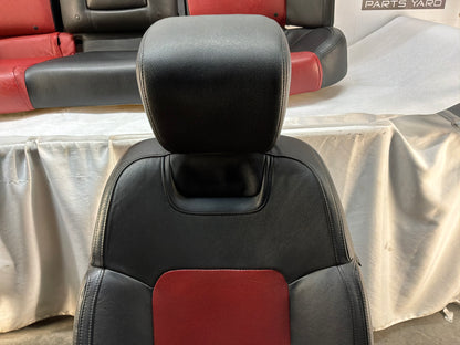 2008 Pontiac G8 GT Seats Fronts and Rear Red and Black Leather OEM
