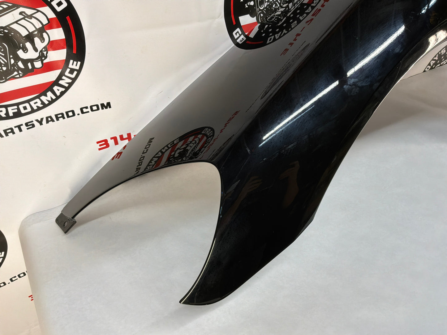 2007 C6 Corvette Convertible LH Driver Front Fender Black OEM