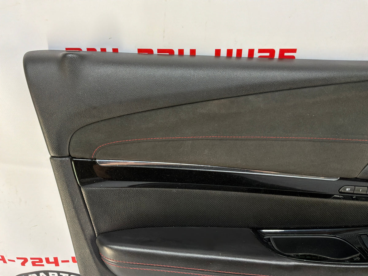2014 Chevy SS Sedan LH Driver Front Interior Door Panel Trim OEM