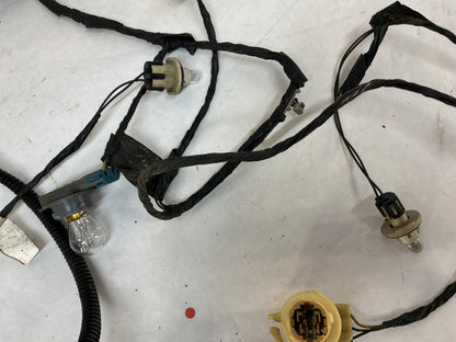 1999 Chevy C5 Corvette Rear Bumper Tail Light Lamp Wire Wiring Harness OEM
