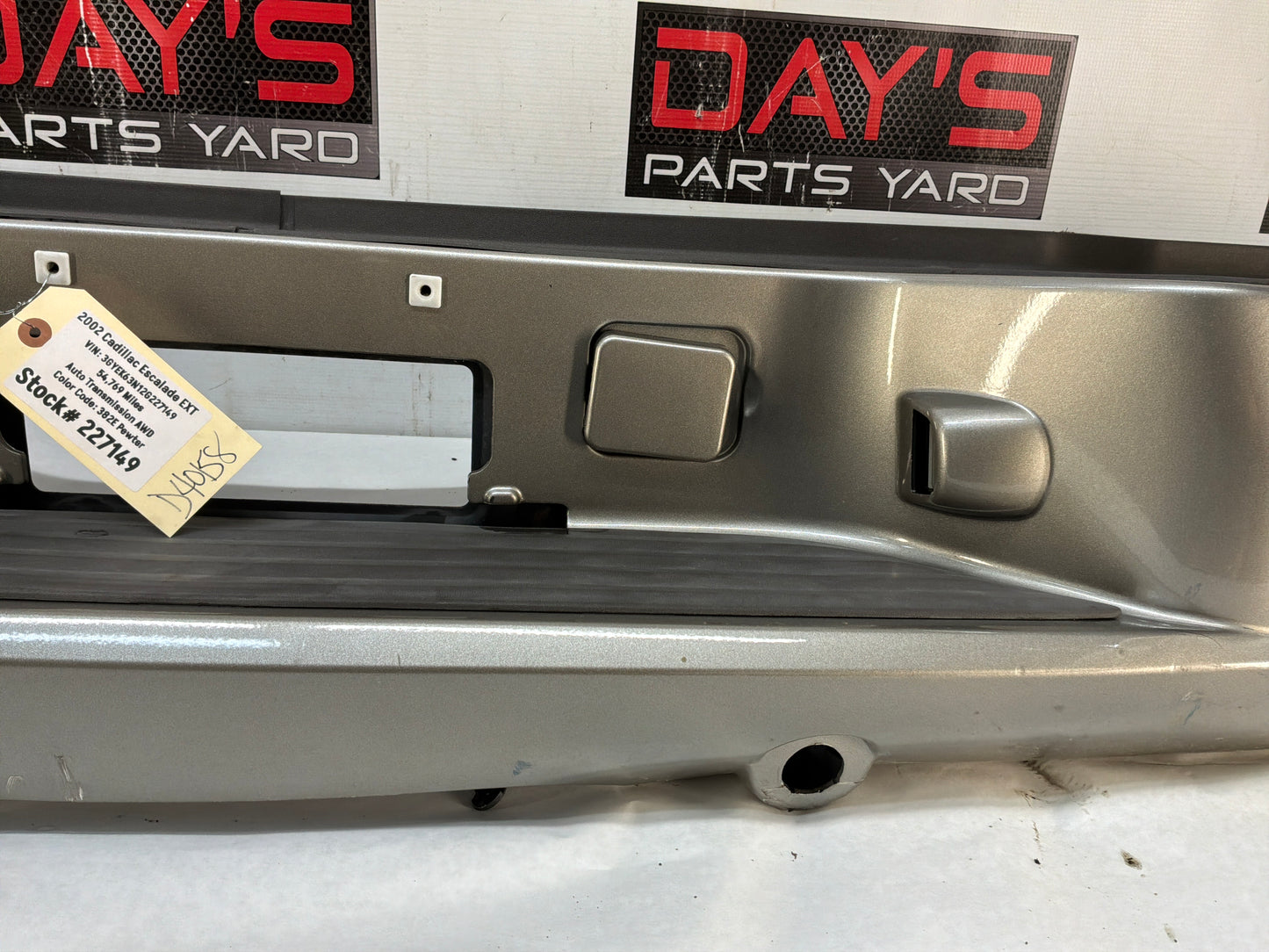 2002 Cadillac Escalade EXT Rear Bumper OEM