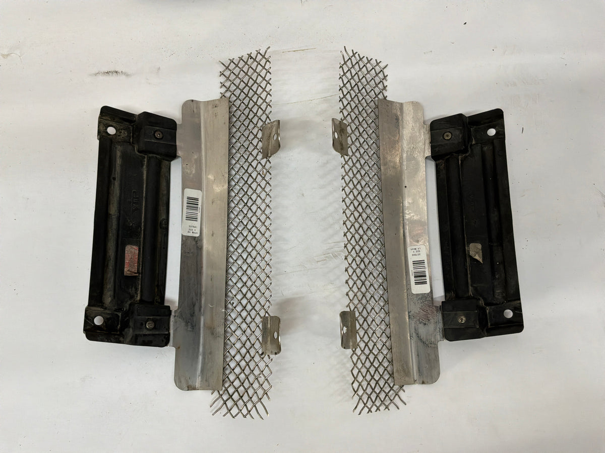 2009 Cadillac CTS-V Rear Bumper Lower Grills Panels Inserts OEM