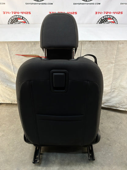 2014 Chevy Camaro SS RH Passenger Front Seat Black Cloth OEM
