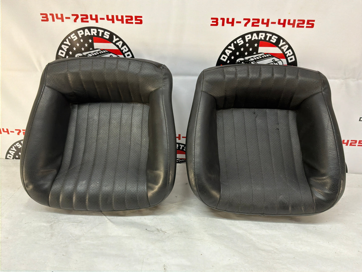 2002 Pontiac Trans Am WS6 Fronts and Rears Black Leather Seats OEM