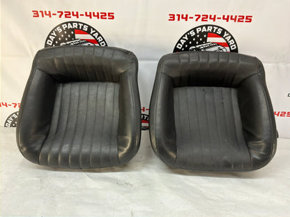 2002 Pontiac Trans Am WS6 Fronts and Rears Black Leather Seats OEM