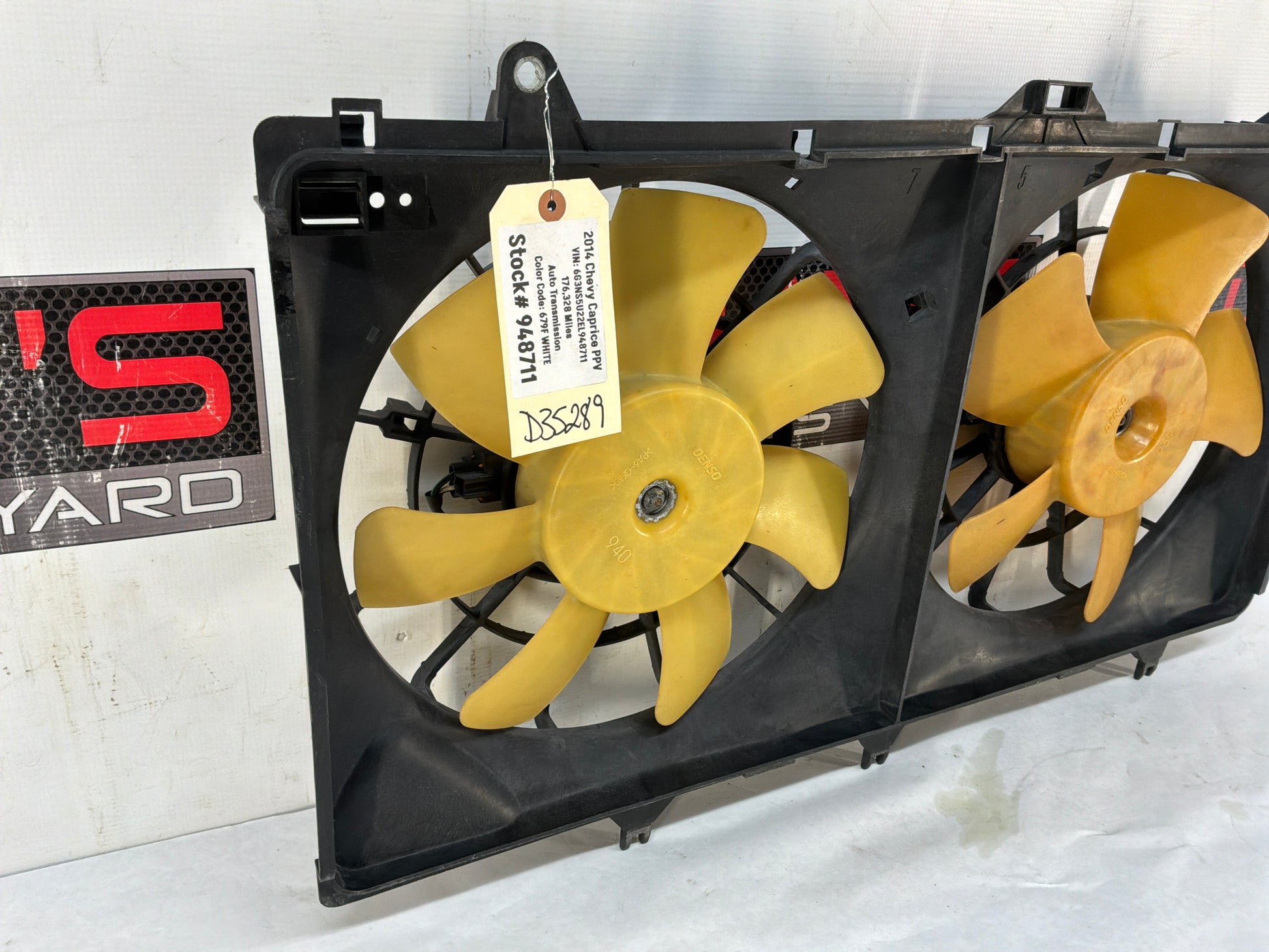 Radiator fan - Day's Parts Yard