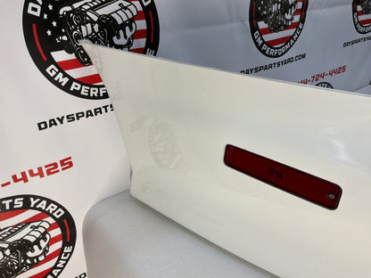 1999 Pontiac Trans Am WS6 Front Bumper White OEM