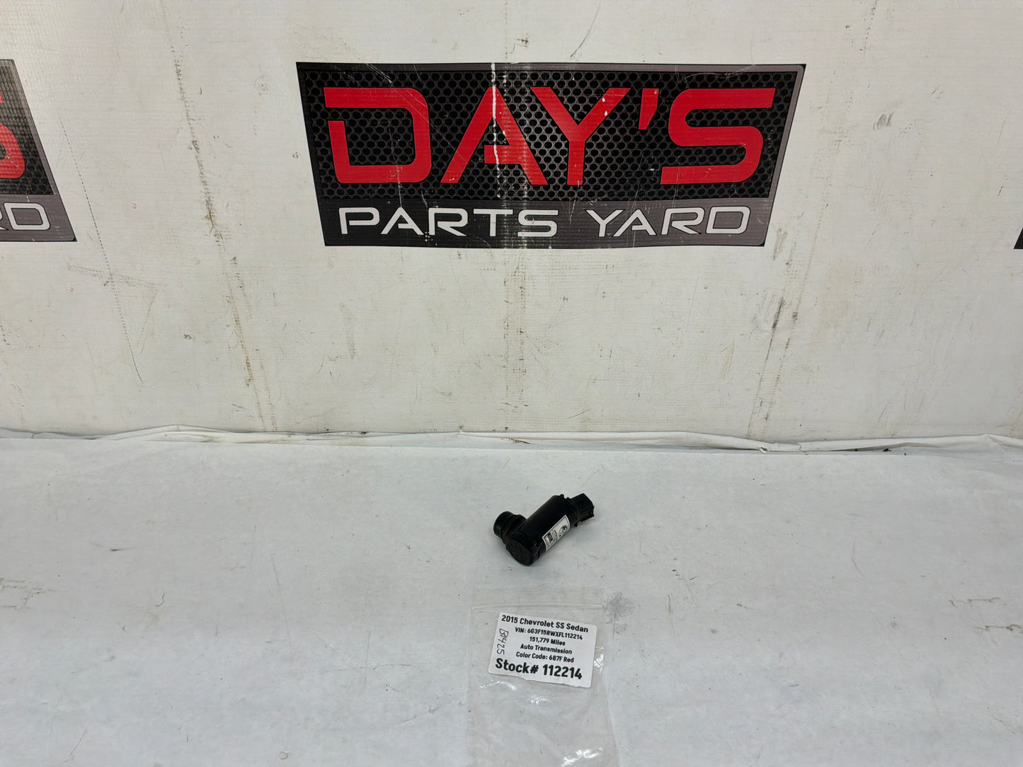 2015 Chevy SS Sedan Wiper Washer Holden Commodore Motor OEM