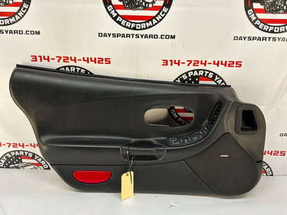 2002 Chevy C5 Corvette LH Driver Interior Door Panel OEM