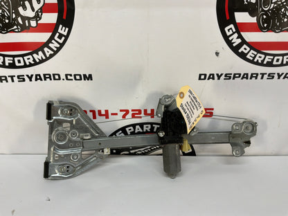 2006 Cadillac CTS-V LH Driver Rear Window Reg w/ Motor OEM