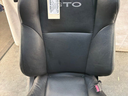 2005 Pontiac GTO Black Leather Front and Rear Seats Set OEM