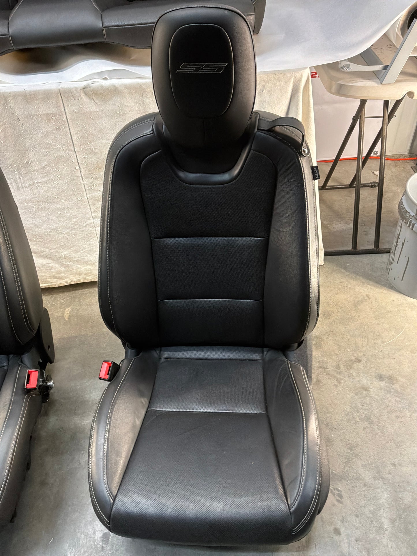 2013 Chevy Camaro 1LE Seats Front and Rears Black Leather OEM