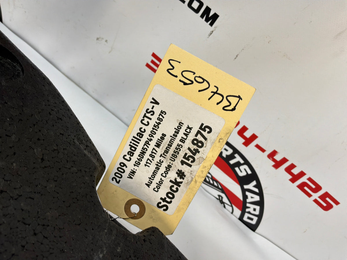 2009 Cadillac CTS-V Front Bumper Reinforcement Impact Crash Bar OEM