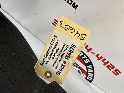 2009 Cadillac CTS-V Front Bumper Reinforcement Impact Crash Bar OEM