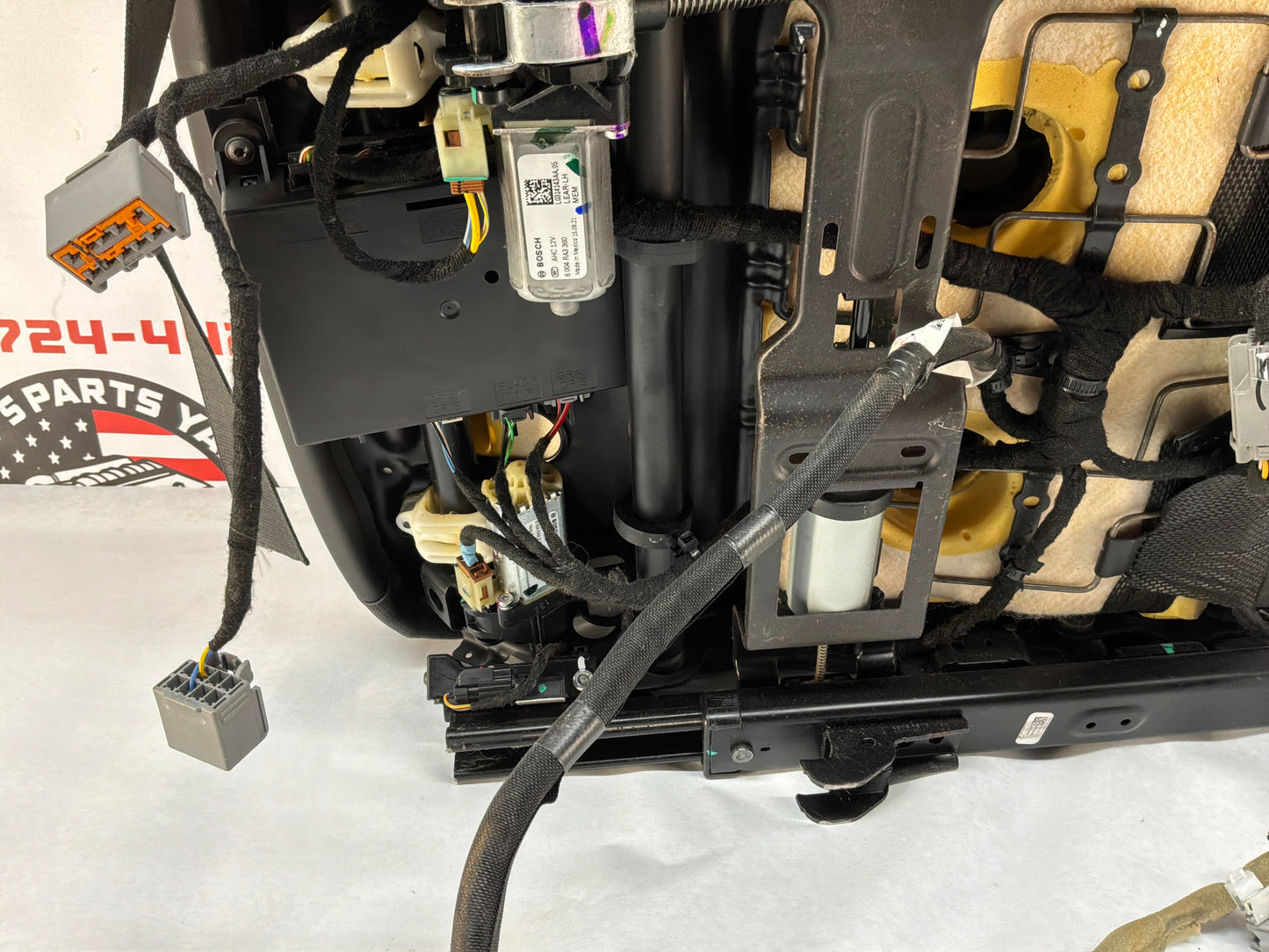 2017 Chevy SS Sedan LH Driver Front Lower Seat w/ Motor Assembly OEM
