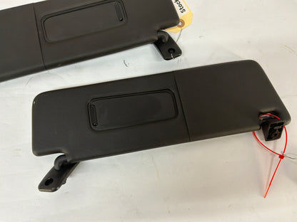 2013 Chevy Camaro ZL1 RH & LH Sunvisors Sun Visors Shades w/ Clips OEM