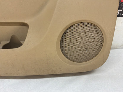 2012 Chevy Avalanche LH Driver Front Interior Door Panel Cashmere OEM