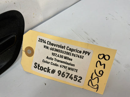 2014 Chevy Caprice PPV RH Passenger Front Fender Trim Marker Panel Cover OEM