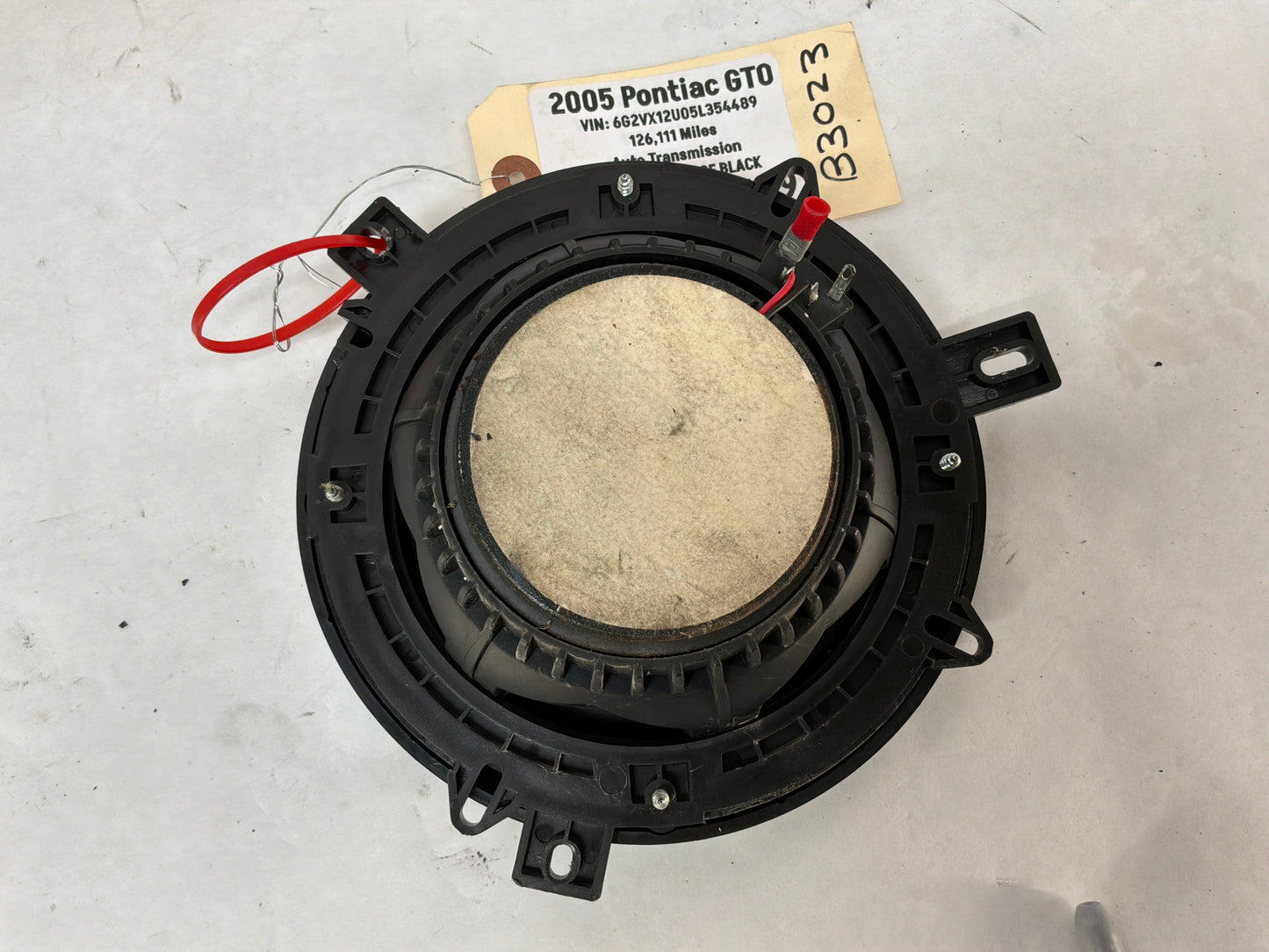 2005 Pontiac GTO JBL Door Speakers Aftermarket