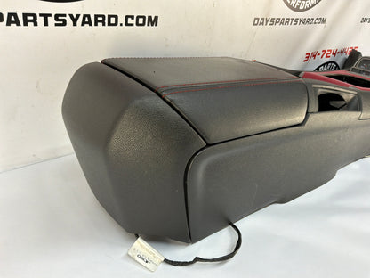 2013 Chevy Camaro ZL1 Center Console Arm Rest w/ Auxiliary Gauges OEM