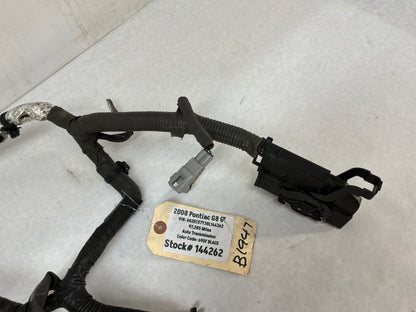 2008 Pontiac G8 GT Engine Motor Bay Firewall Wire Wiring Harness OEM