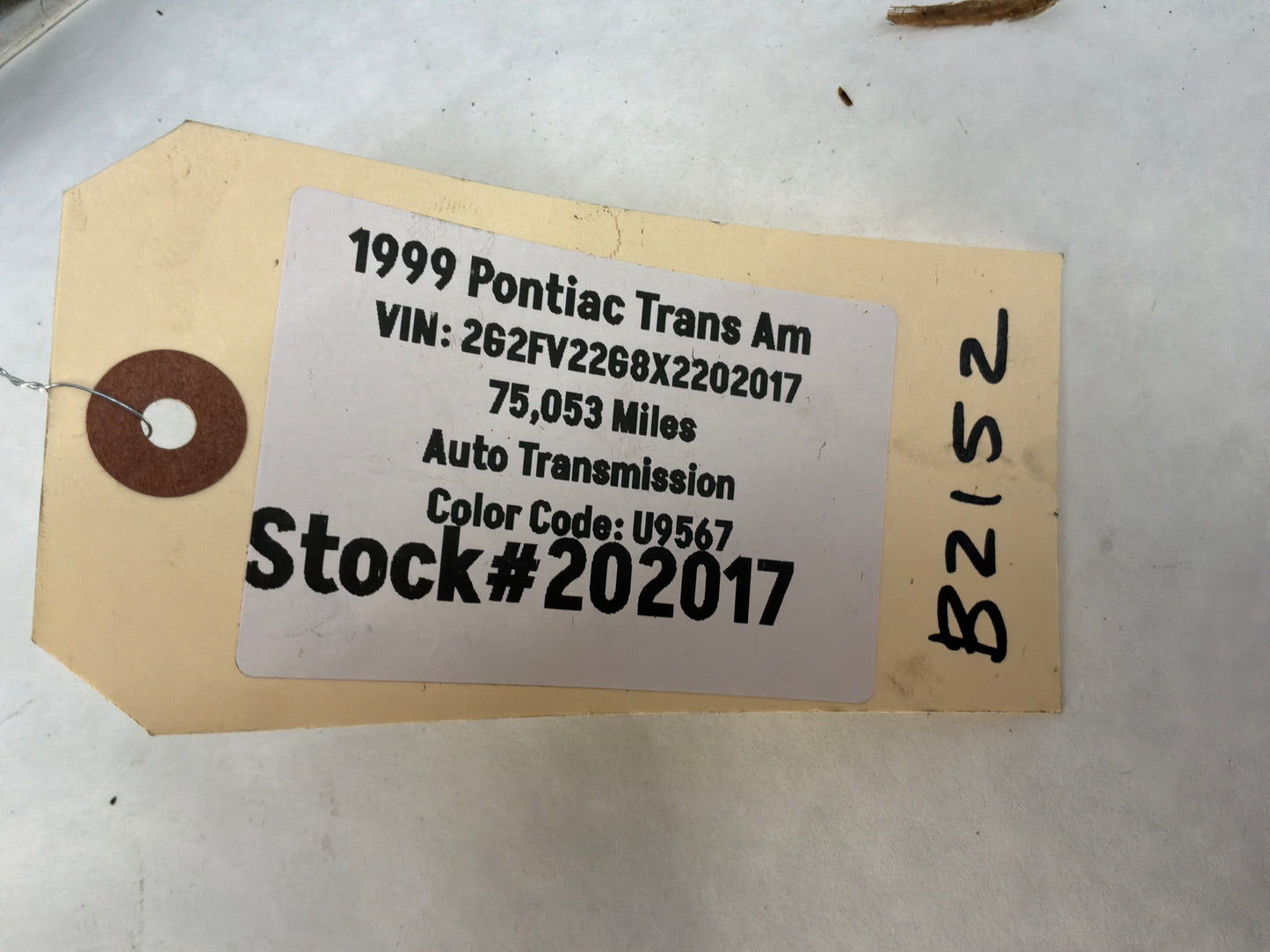1999 Pontiac Trans Am WS6 LH Driver LH Driver Exterior Outside Electric Mirror OEM