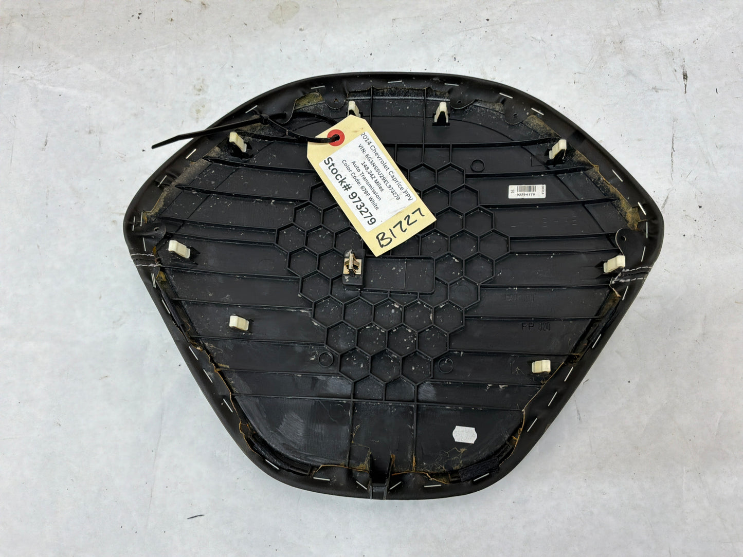 2014 Chevy Caprice PPV LH Driver Dash Pad Instrument Cluster Hood Trim Panel OEM