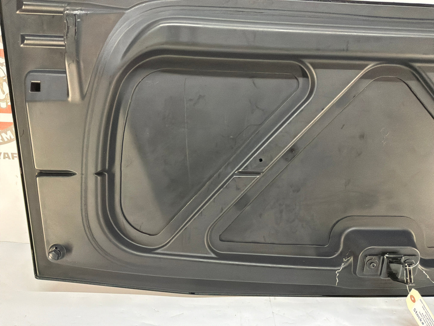 2007 Chevy C6 Corvette Convertible Trunk Deck Lid Black OEM cracked by latch