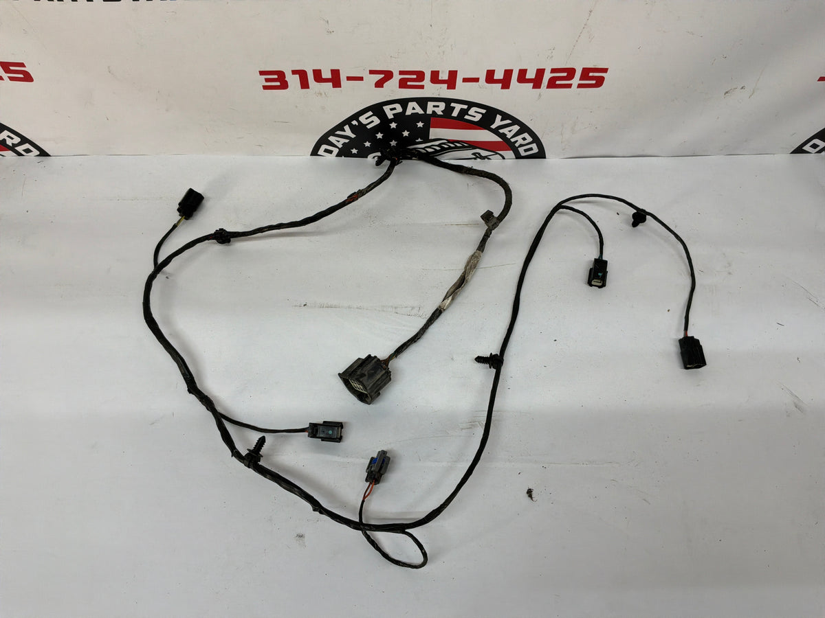 2009 Cadillac CTS-V Rear Bumper Wire Harness No Sensor OEM