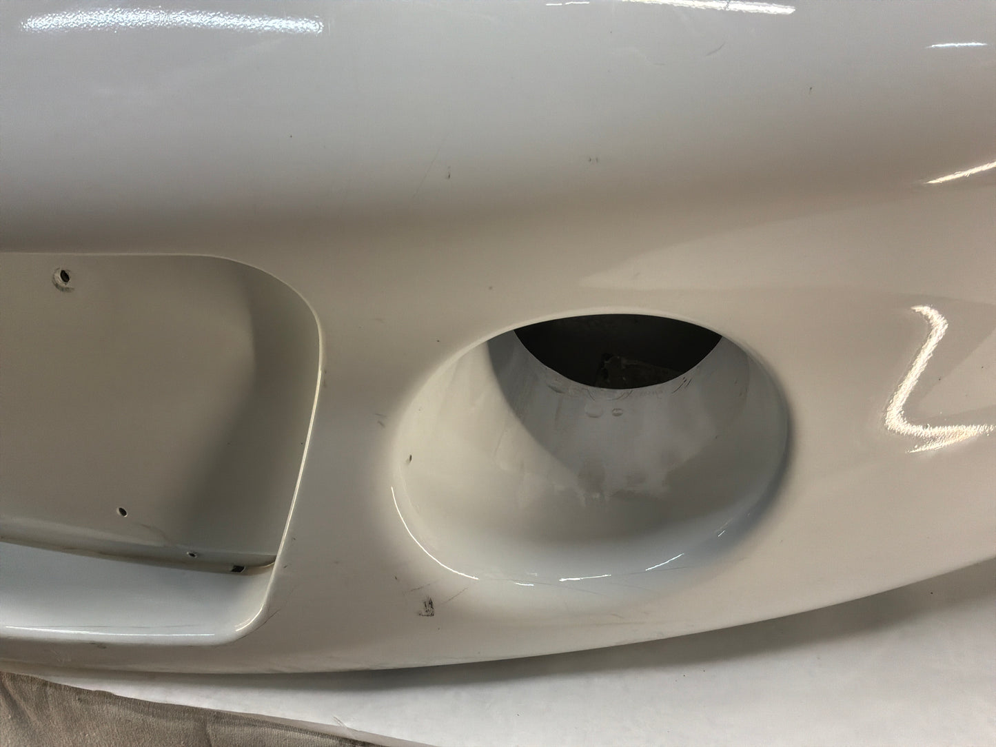 1999 Pontiac Trans Am WS6  Front Bumper White OEM